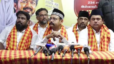 மயிலாப்பூர்: திமுக என்றாலே ஆபாசம் - நரம்பு இல்லாத நாக்கு எதை வேண்டுமானாலும் பேசலாமா - தவெக எம் எல் ஏ முஸ்தபா கேள்வி