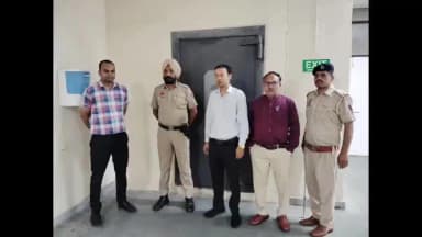 जगाधरी: सीटीएम पीयूष गुप्ता ने ईवीएम वेयर हाउस का मासिक भौतिक निरीक्षण किया