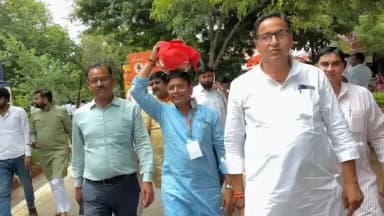 तारानगर: मुख्यमंत्री ने चूरू जिले का पावन कलश सुपुर्द किया, भाजपा नेता राकेश जांगिड ने चूरू जिला प्रभारी के रूप में किया ग्रहण