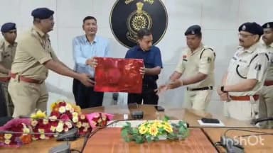 देवकर: बेमेतरा के डीएसपी राजेश कुमार झा को भावभीनी विदाई, ईओडब्ल्यू-एसीबी रायपुर के लिए हुए कार्यमुक्त