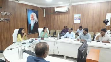 शाजापुर: कलेक्टर ने बैठक में कहा: मोहन बड़ोदिया की नल-जल योजना जल्द शुरू करें, नहीं तो फर्म पर होगी प्राथमिकी