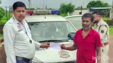 भिंभौरी: बेमेतरा जिला के विभिन्न थानों की पुलिस ने मोटर व्हीकल एक्ट के 13 प्रकरण में ₹3900 की चालानी कार्रवाई की