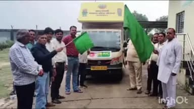 भिंड: प्रधानमंत्री फसल बीमा योजना के प्रचार और किसानों को जोड़ने के लिए कृषक जागरूकता रथ रवाना