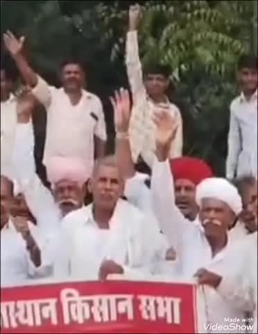 जालौर: परावा में किसान आंदोलन की तैयारी को लेकर आयोजित की गई बैठक
