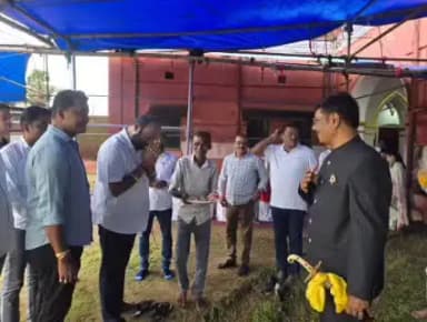 ଅନୁଗୋଳ: ଆଠମଲ୍ଲିକ ରାଜା ସାହେବ ପ୍ରଦୀପ ଚନ୍ଦ୍ର ଦେଓଙ୍କ ଦ୍ୱାଦଶ କର୍ମରେ ଯୋଗ ଦେଲେ ତାଳଚେର ବିଧାୟକ
