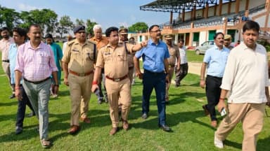खलीलाबाद: मुख्यमंत्री के प्रस्तावित आगमन से पहले संतकबीरनगर में सुरक्षा व्यवस्था कड़ी