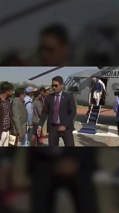 latest news | Airport meeet to Divyang person #modi #video