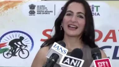 फिट इंडिया सन्डे ऑन साइकिल के 85वें संस्करण को लेकर जुम्बा प्रशिक्षक मिनल पाठक ने प्रतिक्रिया दी