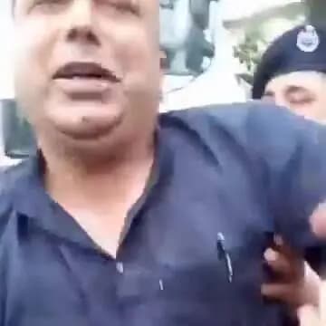 नाहन: नाहन में जेल भरो आंदोलन के दौरान पुलिस और मजदूर नेताओं में नोकझोंक