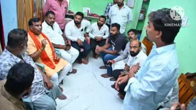 నిజామాబాద్ సౌత్: నగరంలో ఇటీవల ఎస్సారెస్పీలో మృతి చెందిన బాధిత కుటుంబాలను పరామర్శించిన ఎమ్మెల్యే ధన్పాల్ సూర్యనారాయణ