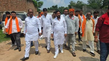 मेहदावल: संतकबीरनगर में CM योगी का भव्य स्वागत, 2027 में फिर BJP सरकार का दावा