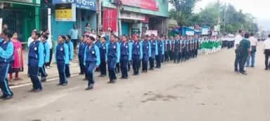 ଜୟପୁର: ସ୍ୱାଧୀନତା ଦିବସ ଅବସରରେ ମୁଖ୍ୟ ରାସ୍ତା ରେ ପ୍ୟାରେଡ ଅଭ୍ୟାସ