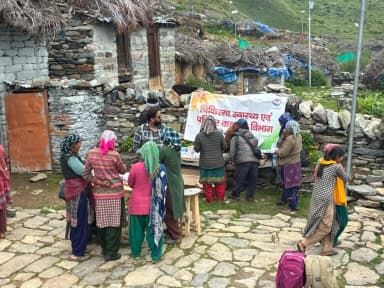 पिथौरागढ़: पिथौरागढ़ के रालम गांव में 70 ग्रामीणों को स्वास्थ्य शिविर से मिला मुफ्त इलाज