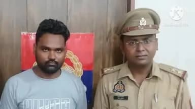 फिरोज़ाबाद: पुलिस ने चेकिंग के दौरान आवगंगा के पास से वांटेड आरोपी को किया अरेस्ट