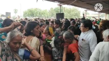 आगर: विधायक मधु गेहलोत की कलश यात्रा में व्यवस्था ध्वस्त, कलश लेने उमड़ी भीड़ में मची भगदड़