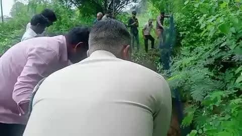 8 सूअर के बच्चे कल्याणपुरा मे सुरक्षित सूखे कुए मे गिरने से वन विभाग मंदसौर द्वारा रेसकयु