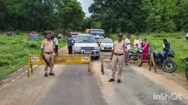 सरई: निगरी गोपद नदी के पास बिगड़े हालात, पुलिस ने लगाया बैरीकेड