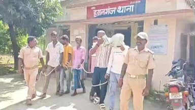 हसनगंज: राजा सड़क व नवादा मोड़ पर पुलिस ने नशे के खिलाफ 6 शराबियों को गिरफ्तार किया