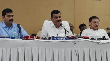 वाशिम: जिल्ह्याचे पालकमंत्री दत्तात्रय भरणे यांनी नियोजन भवन येथे घेतली पत्रकार परिषद