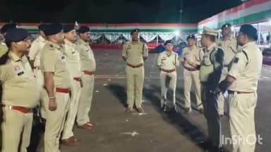 नवागढ़: बेमेतरा के बेसिक स्कूल के खेल मैदान पहुंचे एसपी त्रिलोक बंसल, स्वतंत्रता दिवस की तैयारी का लिया जायजा