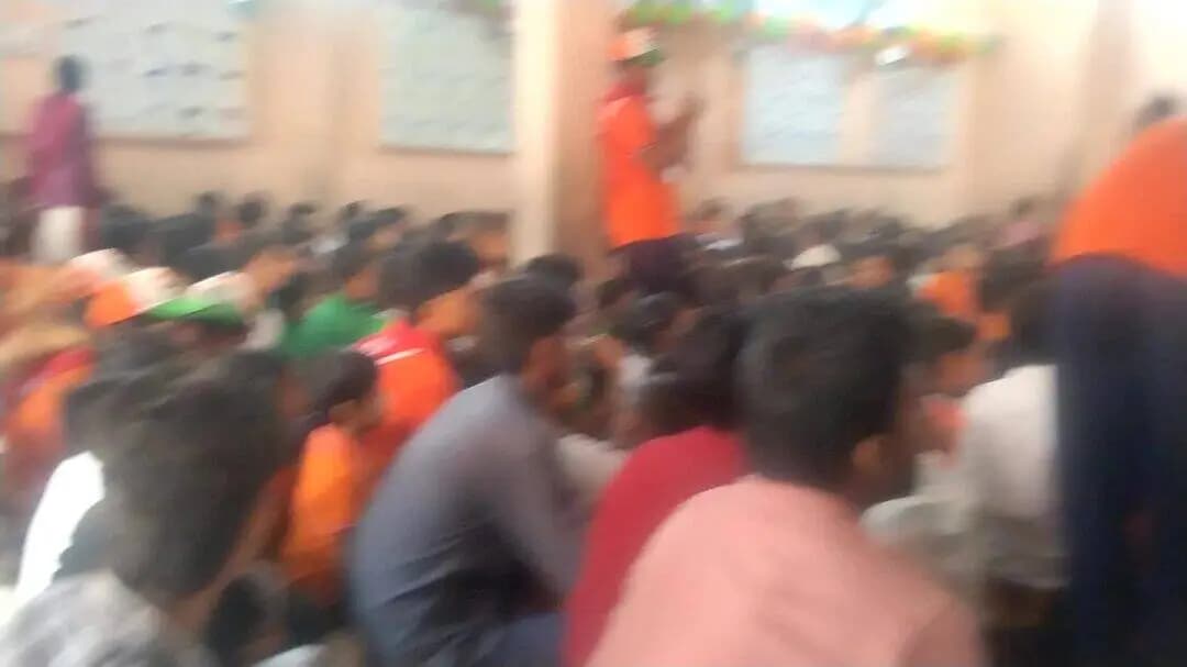 sehrai me mahveer school me 15 August ka program