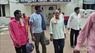 दुर्ग: अच्छे आचरण के कारण दुर्ग केंद्रीय जेल से 19 उम्रकैदियों की रिहाई, चेहरे पर खुशी दिखी