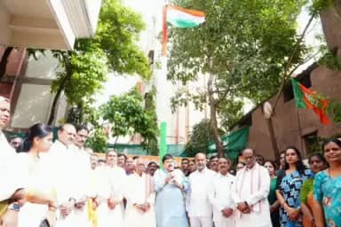 మేడ్చల్: బిజెపి రాష్ట్ర కార్యాలయంలో స్వతంత్ర దినోత్సవ వేడుకలు పాల్గొన్న ఎంపీ ఈటెల