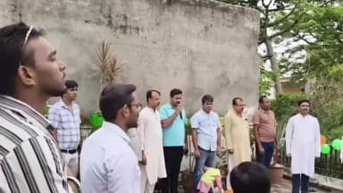कालका: पिंजौर कालका में पूर्वांचल जन एकता मंच तिरंगे के नीचे एकजुट हुआ, बच्चों ने देशभक्ति गीतों से समां बांधा