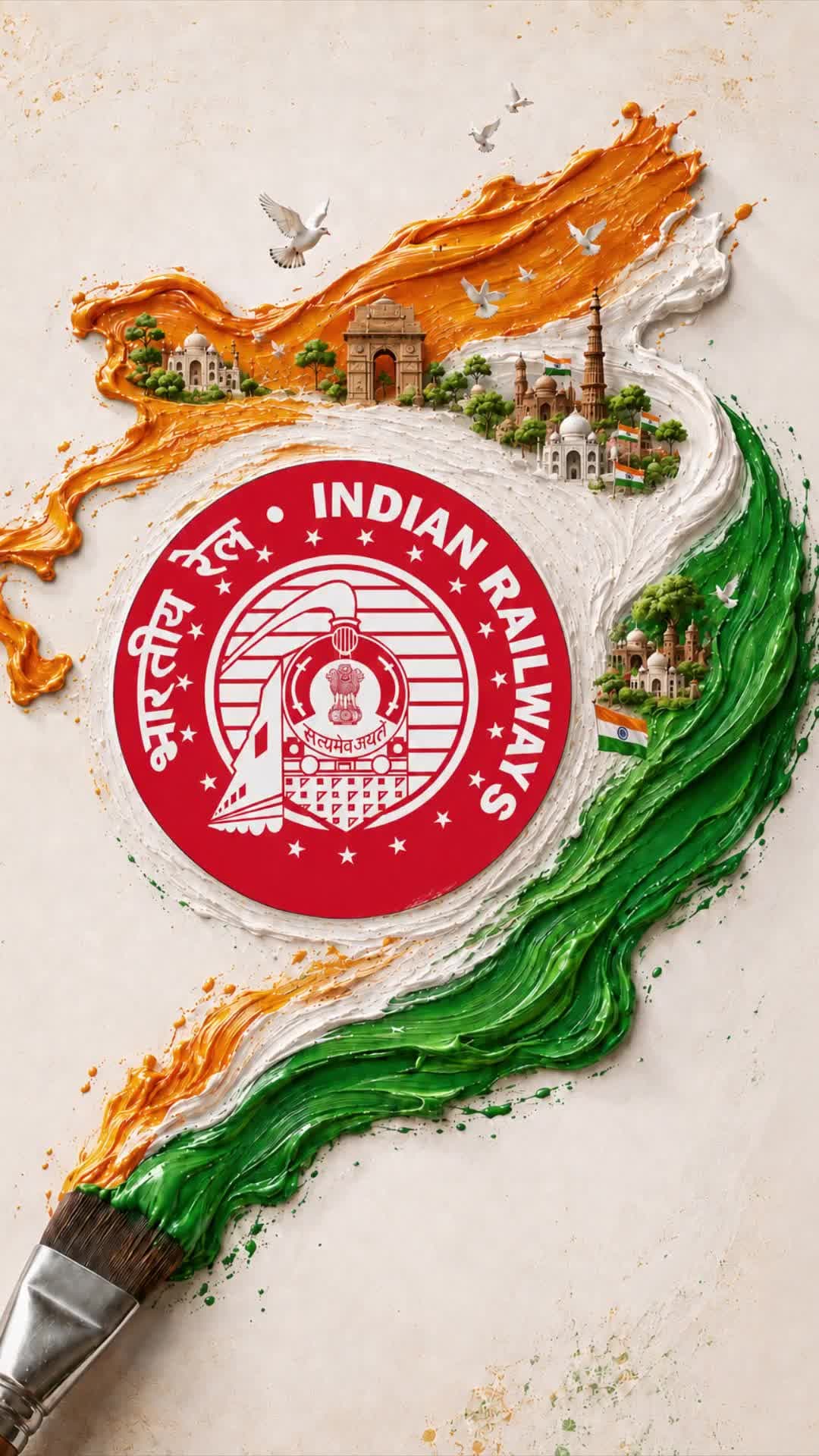 80वें स्वतंत्रता दिवस पर सम्पूर्ण राष्ट्र को भारतीय रेल की ओर से हार्दिक शुभकामनाएं।
#HarGharTiranga
#HappyIndependenceDay