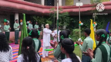 अडकी: अड़की KB +2 हाई स्कूल में हर्षोल्लास से मना स्वतंत्रता दिवस