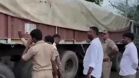 रेवदर: रेवदर के मंडार बॉर्डर से शराब से भरा ट्रेलर हुआ पार, गुजरात में पकड़ा गया, पुलिस की निगरानी पर उठे सवाल