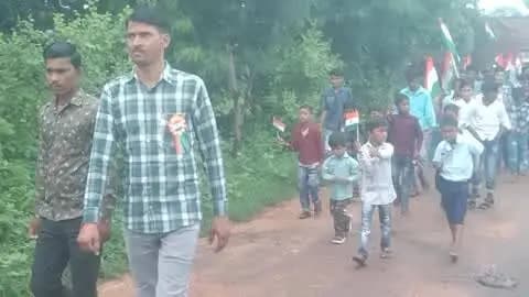 घुवारा - ग्राम कुड़ेला के शास. माध्य. विद्यालय में 80वा स्वतंत्रता दिवस बड़े धूमधाम से मनाया गया।