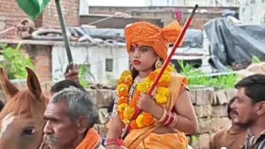 रन्नौद: खरैह में रानी अवंती बाई लोधी की 195वीं जयंती पर निकला चल समारोह