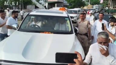 घरौंडा: करनाल के गगसीना में सुरजेवाला ने BJP सरकार पर कसा तंज, एकता संकल्प समारोह में शिरकत