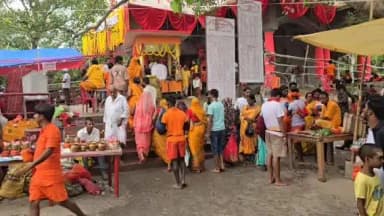सिमरी बख्तियारपुर: बाबा मटेश्वर धाम काठो में उमड़ी भीड़