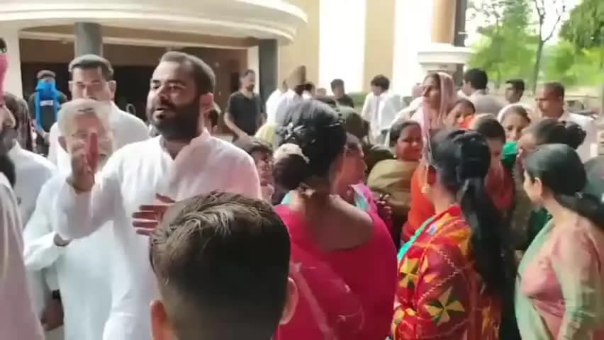 ਫਾਜ਼ਿਲਕਾ: ਅਬੋਹਰ ਰੋਡ ਤੇ ਨਿਜੀ ਪੈਲਸ ਵਿੱਚ ਮਨਾਇਆ ਗਿਆ ਤੀਆਂ ਦਾ ਮੇਲਾ