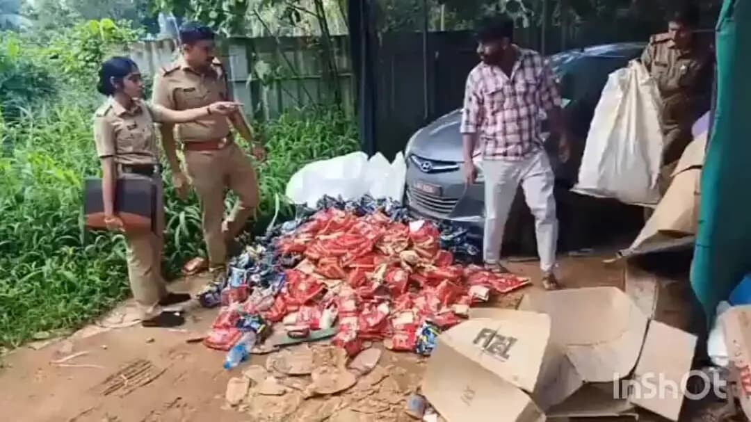 കോട്ടയം: ഏറ്റുമാനൂർ പേരൂരിൽ ബേക്കറിയുടെ ഗോഡൗണിൽ നിന്ന് നിരോധിത പുകയില ഉൽപ്പന്നങ്ങൾ പിടികൂടി
