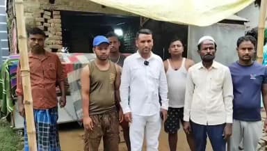गोरेयाकोठी: बरहमपुर बहादुरपुर में तेज बारिश से करकट का घर व दीवार गिरने से मां और 4 वर्षीय बेटे की मौत