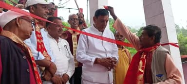 द्वाराहाट: द्वाराहाट के नागार्जुन मंदिर में देवी भागवत का शुभारंभ, विधायक ने दिया वादा