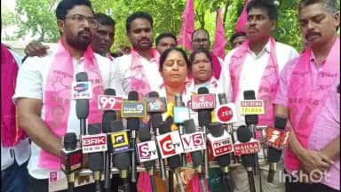 కొత్తగూడెం: కల్యాణ లక్ష్మి షాదీ ముబారక్ రద్దు పై కొత్తగూడెం తాసిల్దార్ కార్యాలయం వద్ద టిఆర్ఎస్ శ్రేణులు ధర్నా