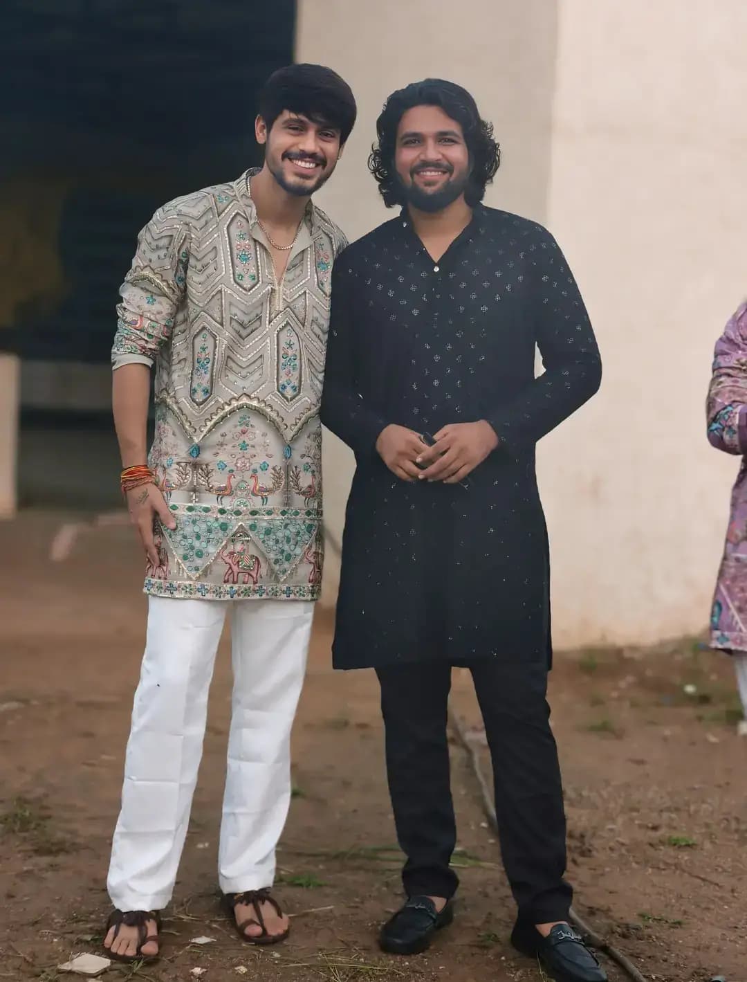 Pleasure to meet Dandiya King as well as Garba King @mr_vanbha_zala , at grand launching of @ramzat_garbaclasses in Himmatngar
<nis:link nis:type=tag nis:id=gujjurider nis:value=gujjurider nis:enabled=true nis:link/> <nis:link nis:type=tag nis:id=garba nis:value=garba nis:enabled=true nis:link/> <nis:link nis:type=tag nis:id=himmatnagar nis:value=himmatnagar nis:enabled=true nis:link/> <nis:link nis:type=tag nis:id=ramzat nis:value=ramzat nis:enabled=true nis:link/>