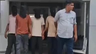 बड़गांव: प्रतापनगर पुलिस ने राहगीर का अपहरण कर संदिग्ध वीडियो बनाकर ₹25 हजार वसूलने वाले 4 आरोपियों को थाना क्षेत्र से पकड़ा