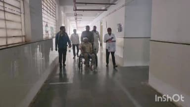 विदिशा नगर: पटेल ढाबे के पास पड़ोसी पर चाकू से हमला, सिर पर पत्थर से वार, जिला अस्पताल में भर्ती