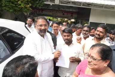 నారాయణపేట్: మక్తల్ పసుపుల అశ్వినికి వైద్యసాహాయం - రూ.4 లక్షల ఎల్ఓసీ మంత్రి వాకిటి శ్రీహరి అందజేత