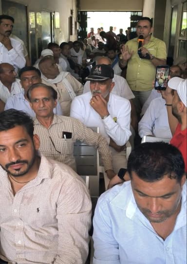 करनाल: करनाल में रोड महासभा ने हर एनकाउंटर मामले की रणनीति बनाई