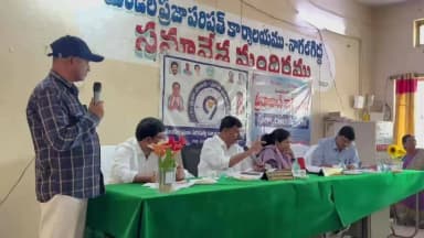 నారాయణ్ఖేడ్: నాగలిగిద్ద ఎంపీడీవో కార్యాలయంలో మండల సర్వ సభ్య సమావేశం లో ఎమ్మెల్యే సంజీవరెడ్డి