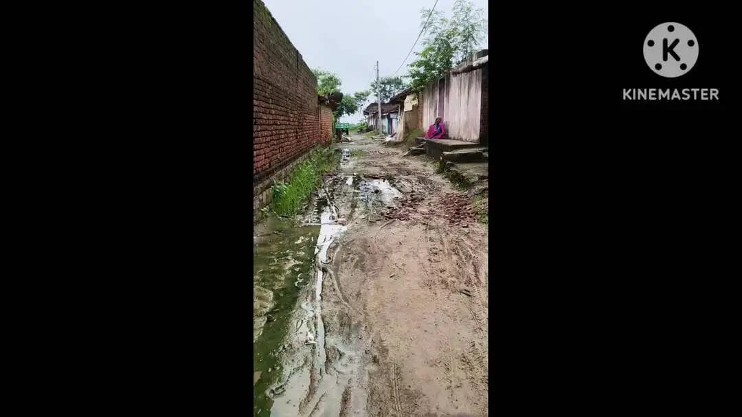 ग्राम मड़ैयान ग्राम पंचायत kathwariya जनपद पंचायत गुन्नौर जिला पन्ना मध्य प्रदेश ग्रामीडो का क्या हाल होता होगा जिसमें
