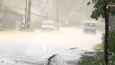 भंडरा: भंडरा में बारिश का कहर, सड़कों पर जलजमाव और कीचड़ से आवागमन प्रभावित, किसान भी चिंतित।