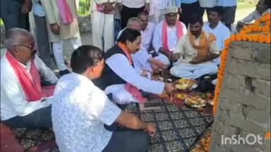 कैसरगंज: कैसरगंज में सड़क निर्माण का शिलान्यास, विधायक आनंद यादव ने कहा- जनता की मूलभूत सुविधाएं प्राथमिकता