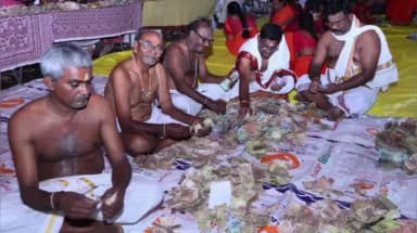 పిఠాపురం: పాదగయ కుక్కుటేశ్వర స్వామి ఆలయ హుండీ ఆదాయం